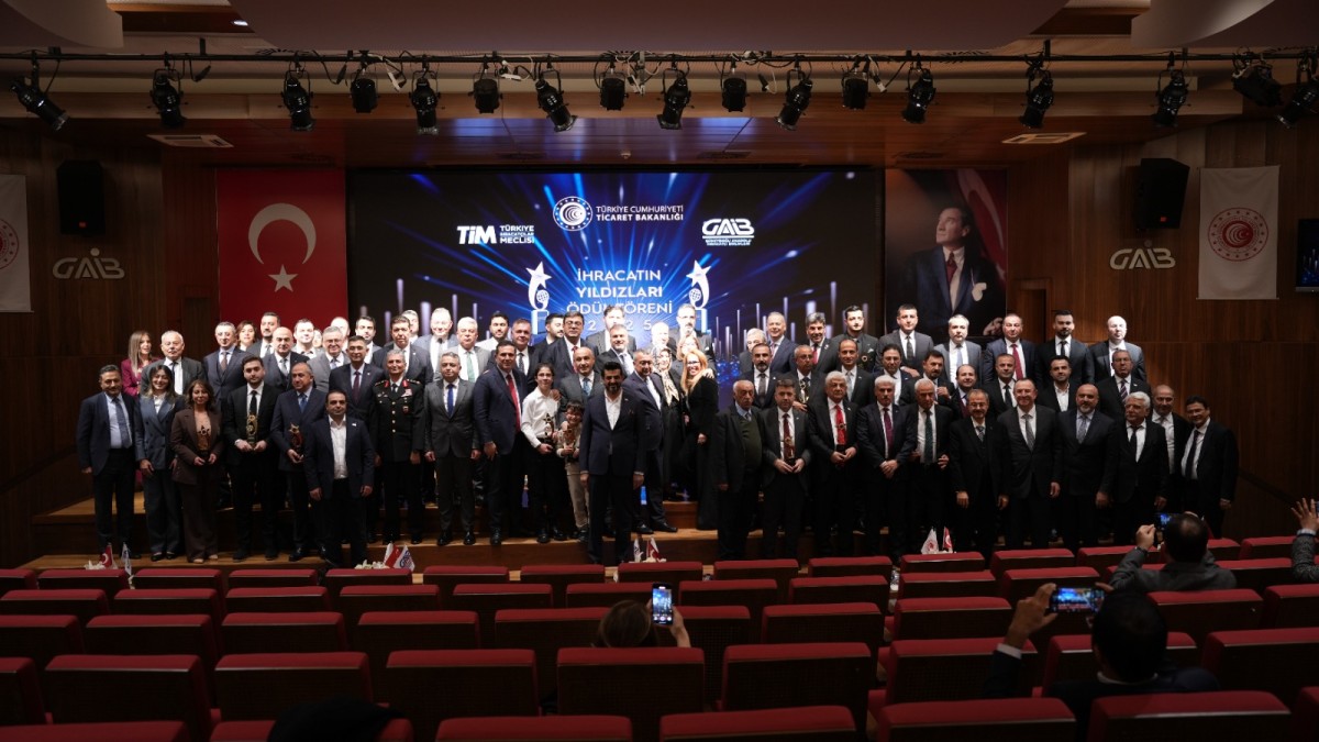 İhracatın yıldızları ödüllerini aldı