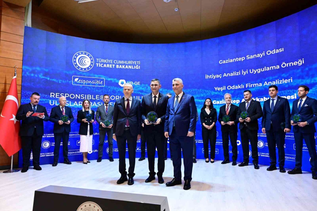 Ticaret Bakanlığı’ndan GSO’ya UR-GE ödülü