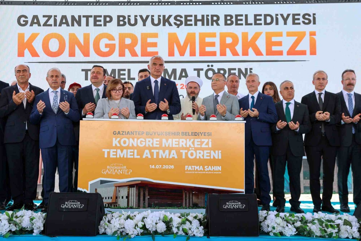 Ersoy’un katılımıyla Kongre ve Fuar Merkezi’nin temeli atıldı