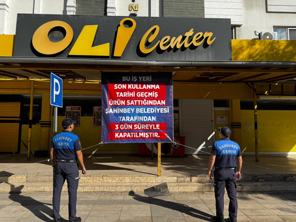 Şahinbey Belediyesi’nden tarihi geçmiş ürünlere geçit yok