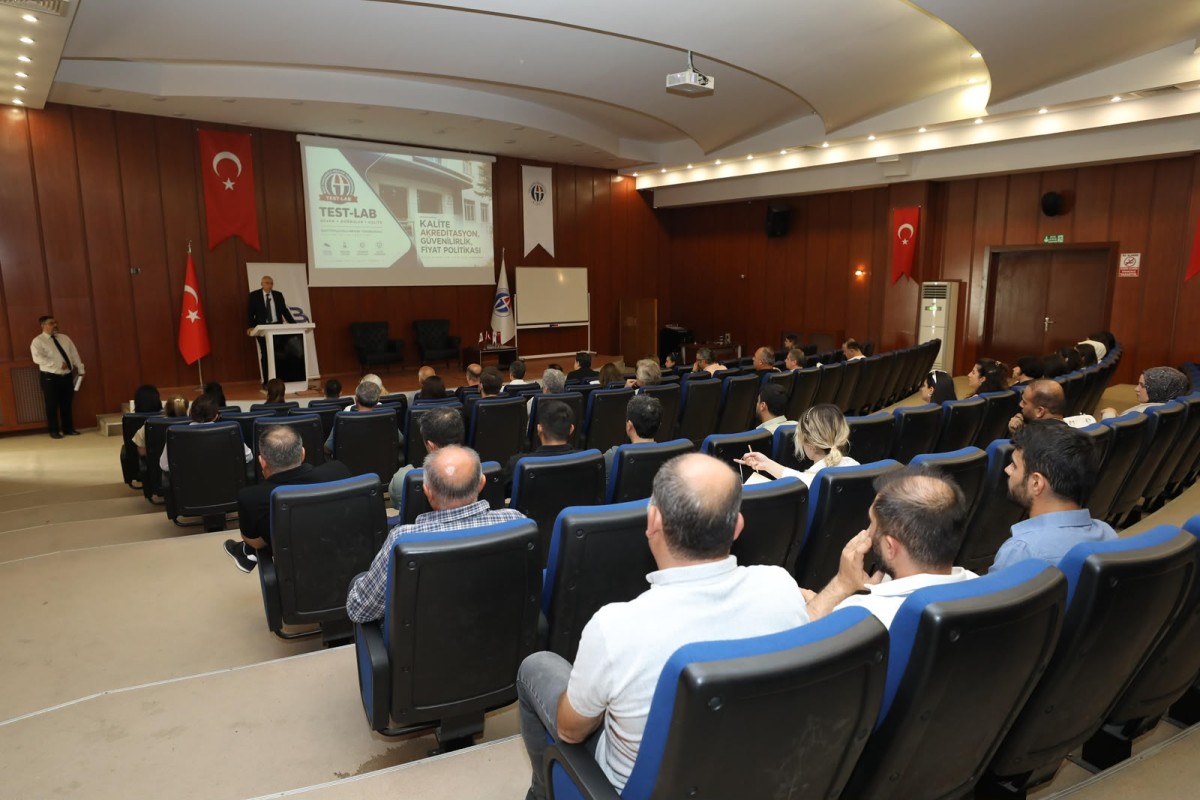 Sanayiciye TEST-LAB’ın İleri Teknoloji Altyapısı tanıtıldı
