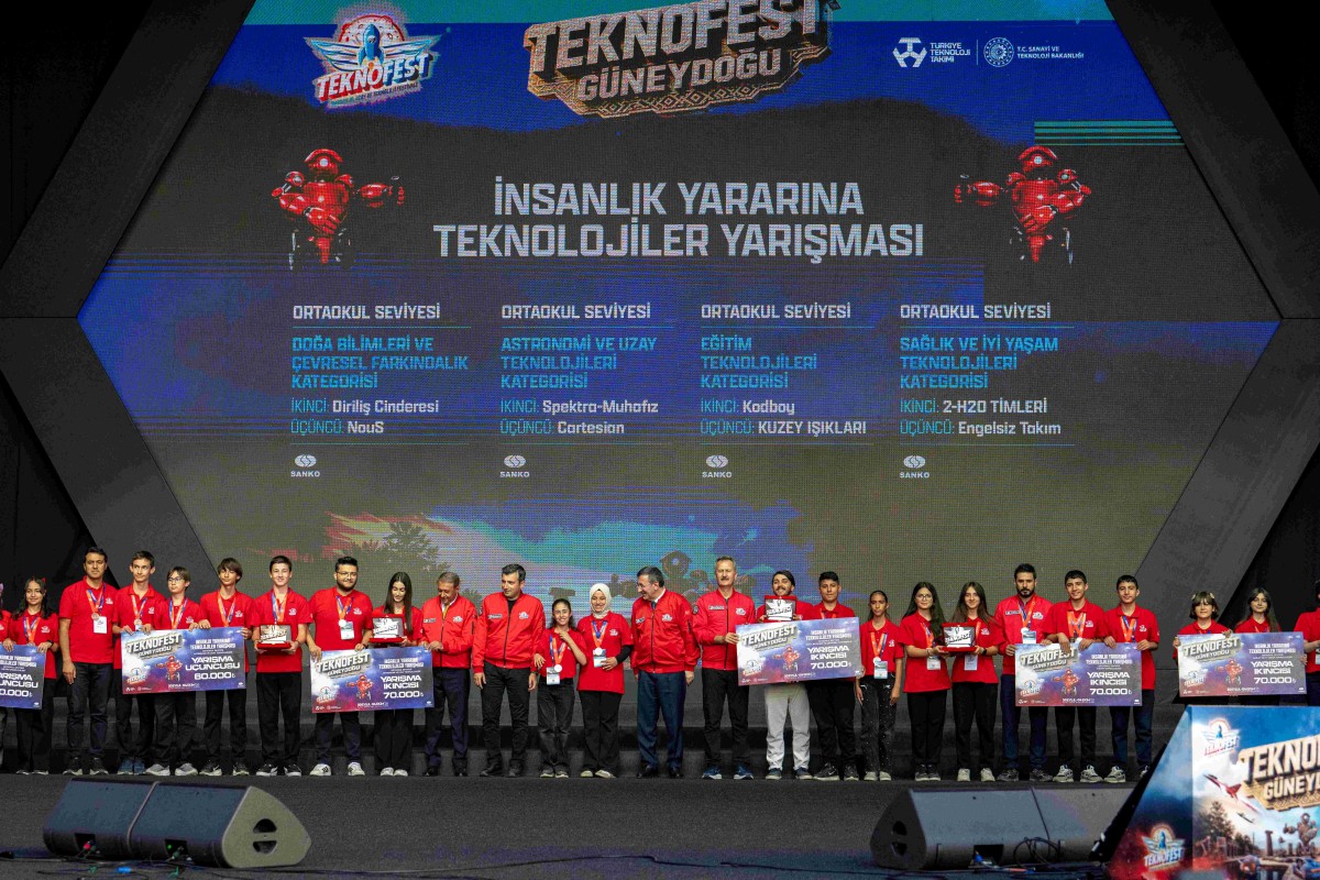 TEKNOFEST Güneydoğu ödül töreni